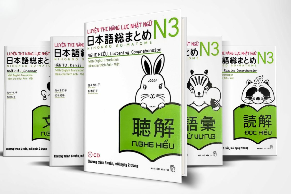 Tổng quan về bộ Soumatome N3 tiếng Việt