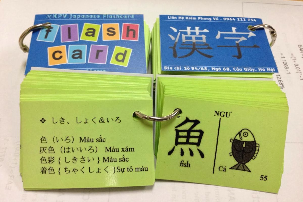Cách học từ vựng giao tiếp tiếng Nhật hiệu quả